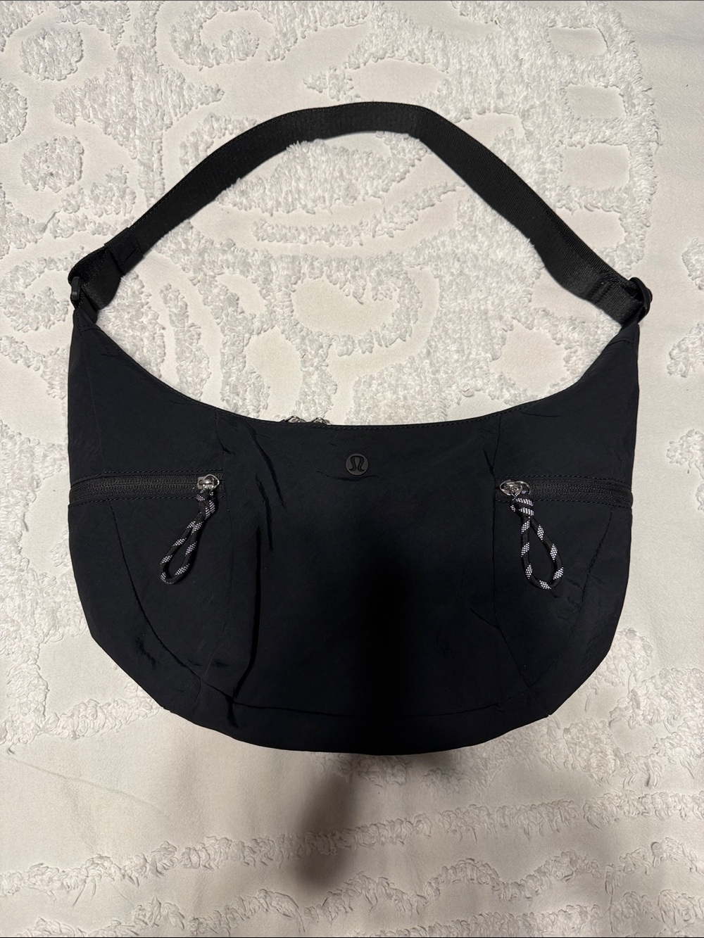 lululemon athletica Black Hobo Shoulder Bag